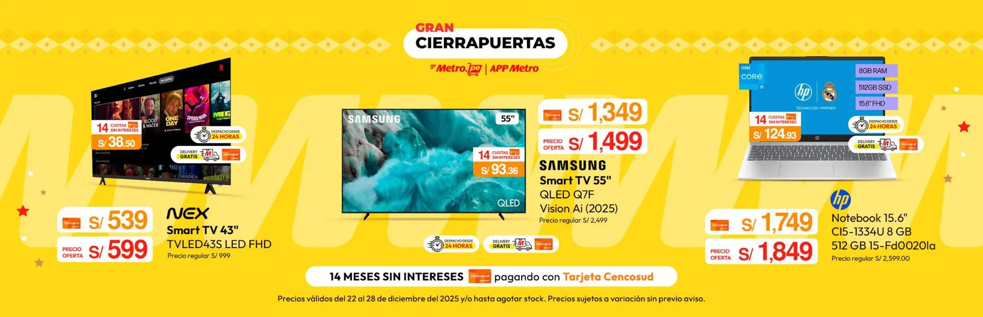 Catalogo de Catálogo Metro 22 de diciembre al 28 de diciembre 2025 - Pag 5