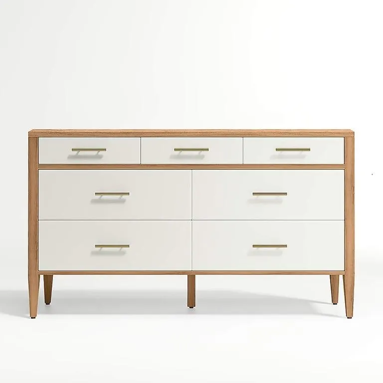 Cómoda Rio de Madera 7 Cajones