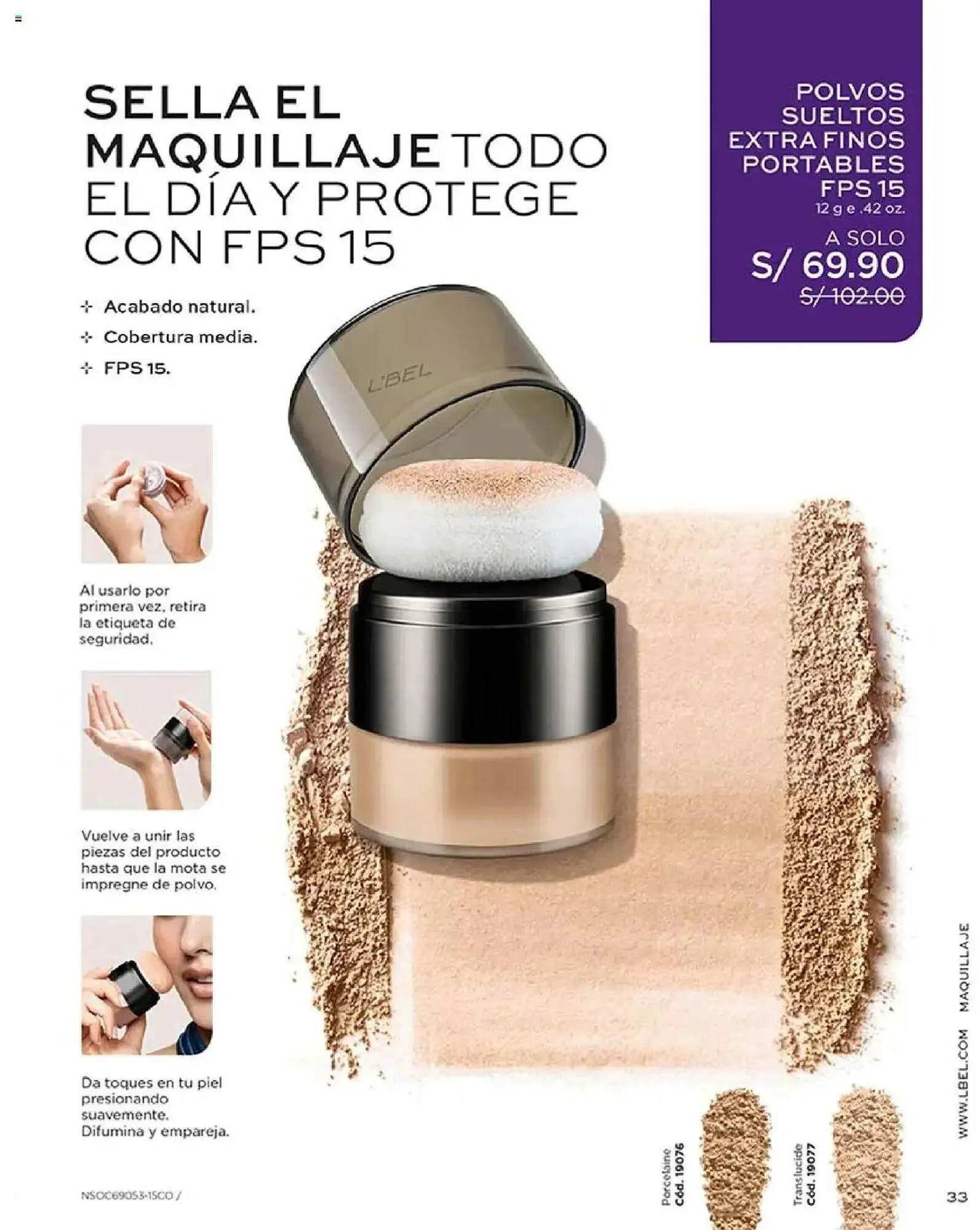 Catalogo de Catálogo L'Bel 27 de mayo al 1 de julio 2025 - Pag 35