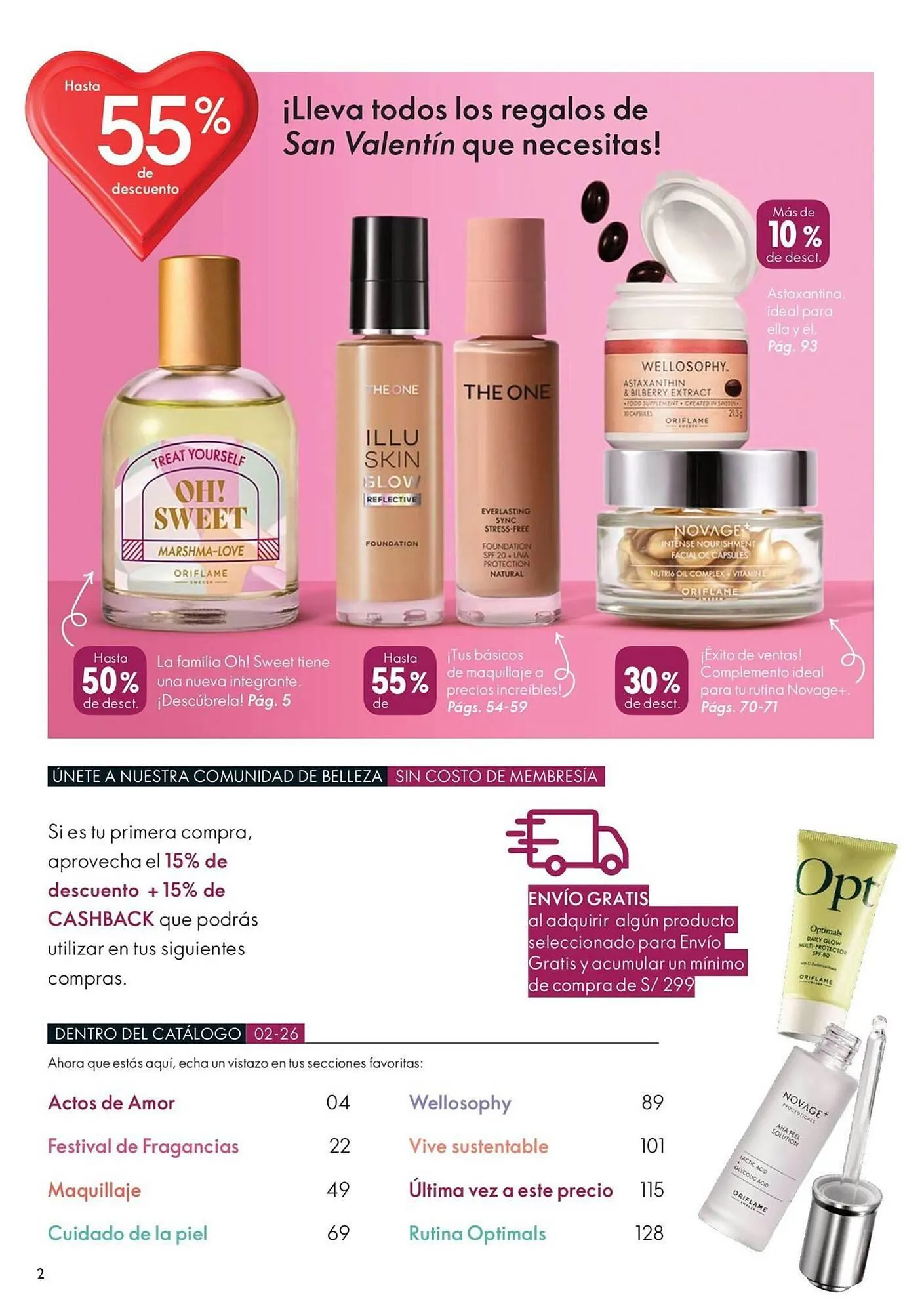 Catalogo de Catálogo Oriflame 24 de enero al 13 de febrero 2026 - Pag 2