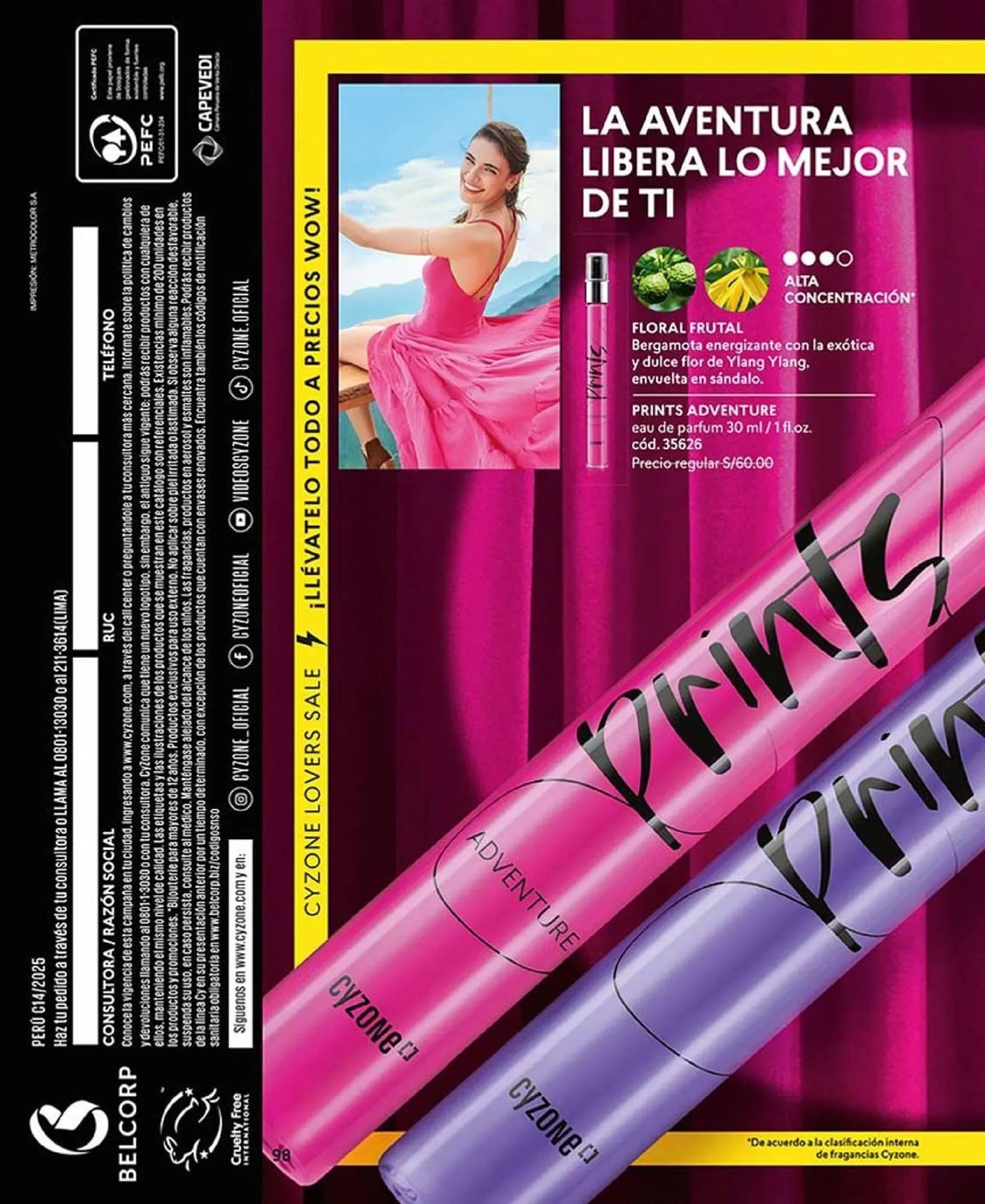 Catalogo de Catálogo Cyzone 11 de setiembre al 30 de setiembre 2025 - Pag 98