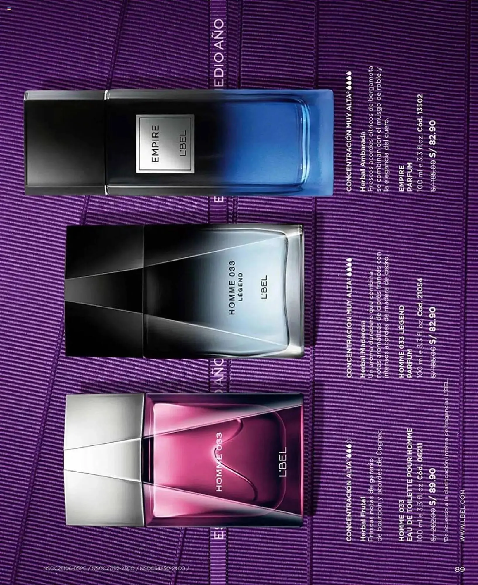 Catalogo de Catálogo L'Bel 27 de mayo al 1 de julio 2025 - Pag 91