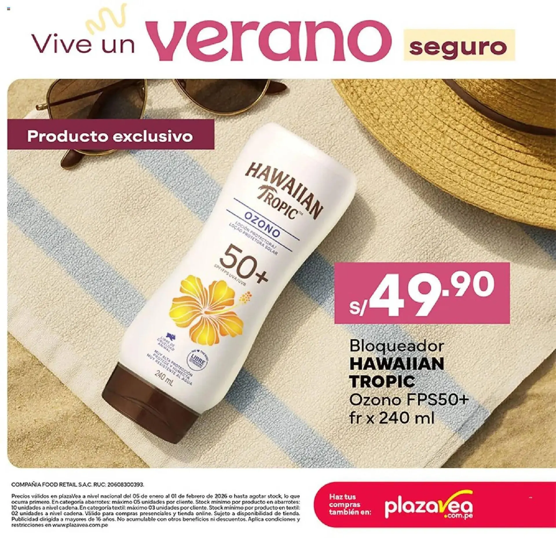 Catalogo de Catálogo Plaza Vea 5 de enero al 2 de febrero 2026 - Pag 34