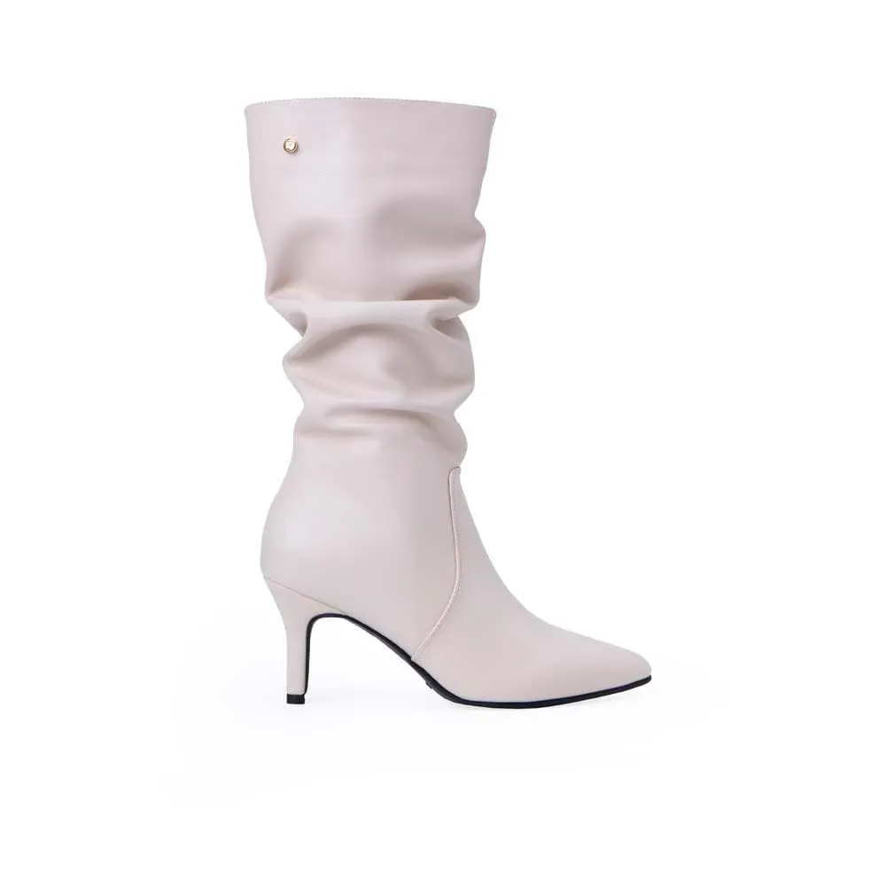 Bota Alta Casual KALU-2512 Hueso Piazza