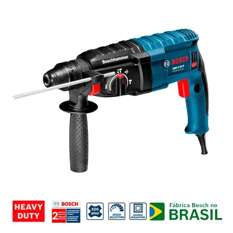 Rotomartillo SDS Plus 800W GBH 2-24 D
