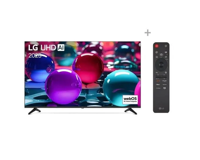 Televisor LG Smart TV 65" 4K UHD AI 65UA7300PSB + LG AI MAGIC REMOTE 2025