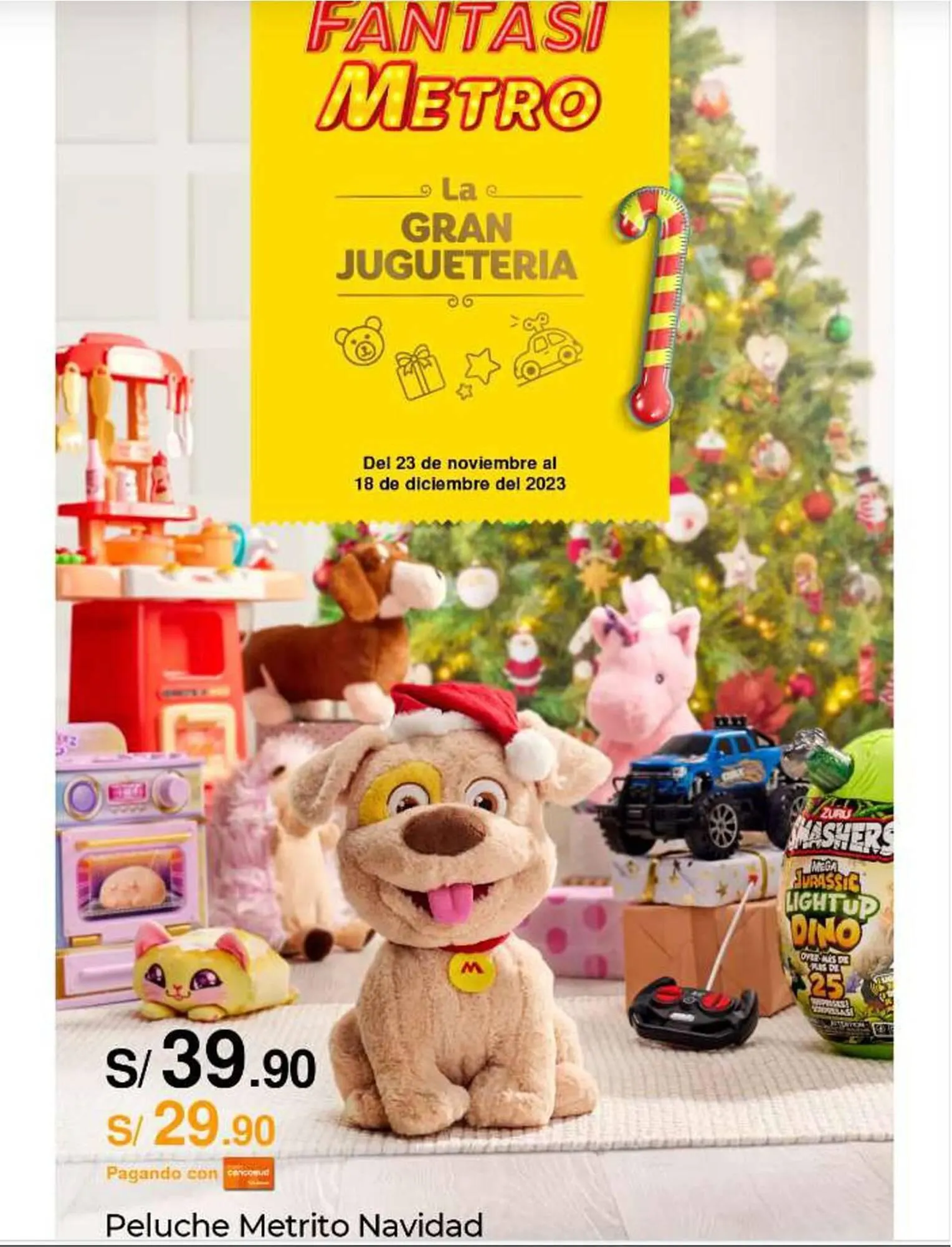 Catalogo de Catálogo Metro 27 de noviembre al 18 de diciembre 2023 - Pag 1