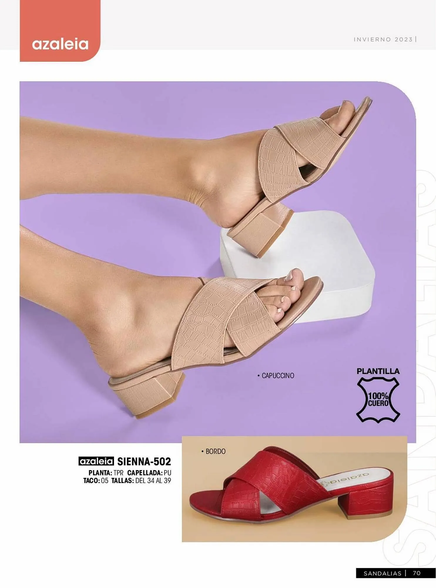 Catalogo de Catálogo Azaleia 24 de julio al 31 de diciembre 2023 - Pag 70