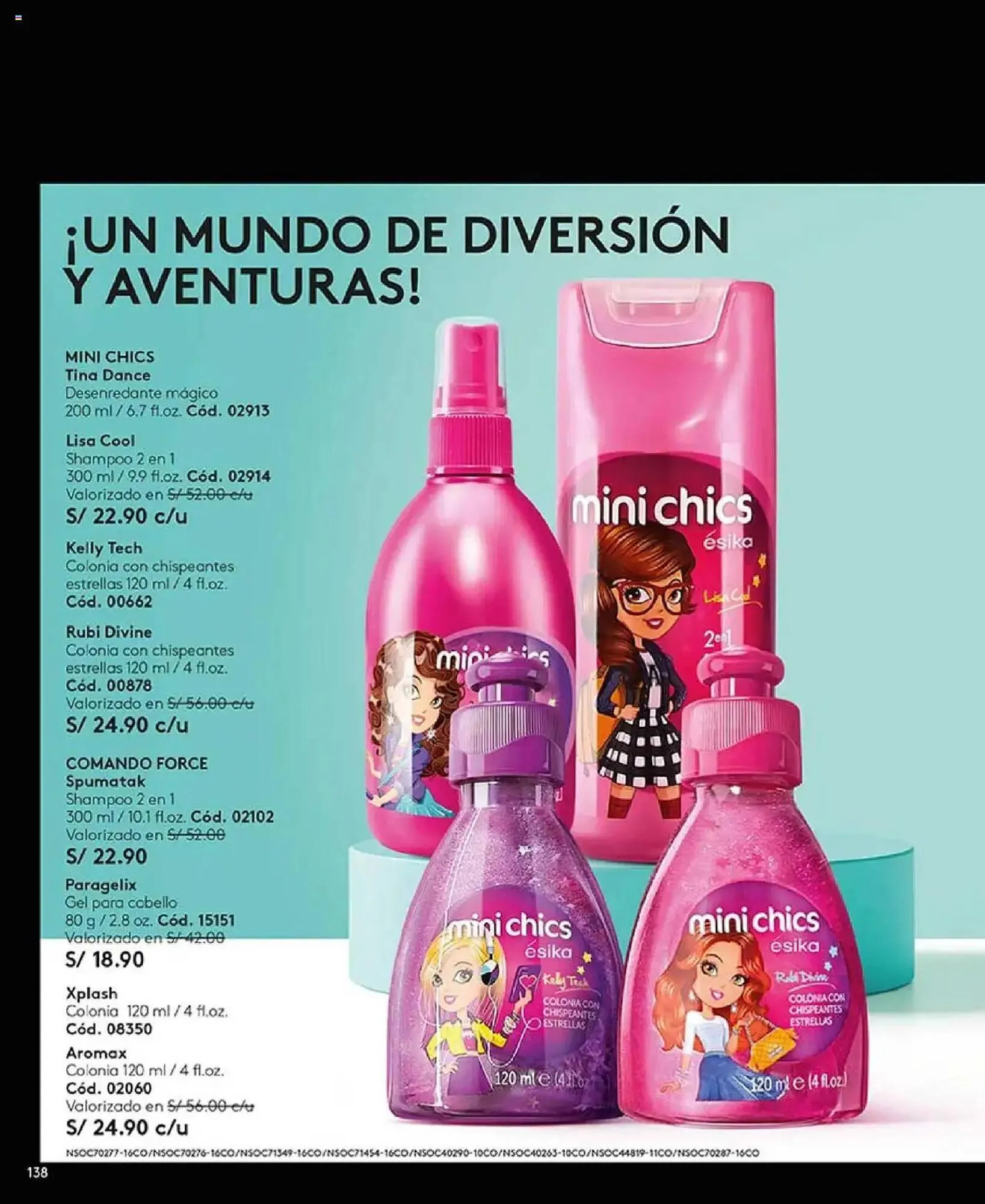 Catalogo de Catálogo Ésika 22 de abril al 31 de mayo 2025 - Pag 138