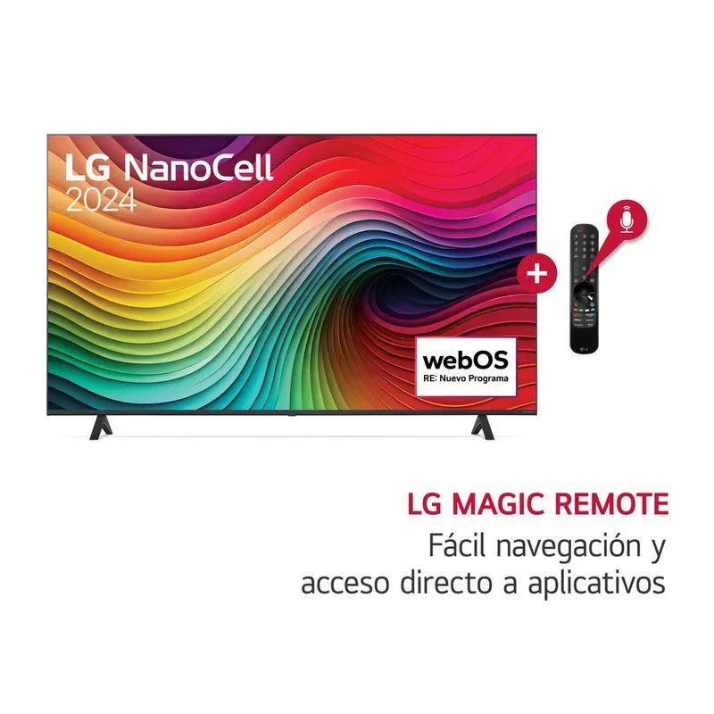 Televisor LG Nanocell Tv 50" 4K Thinq Ai 50Nano80 (2024)