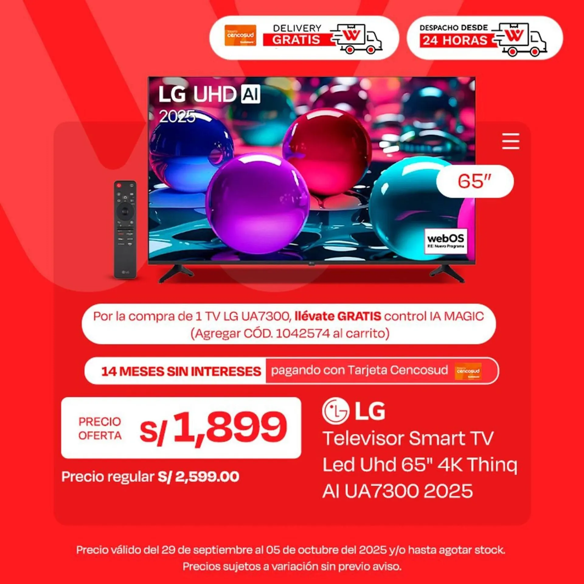 Catalogo de Catálogo Wong 2 de octubre al 24 de noviembre 2025 - Pag 28