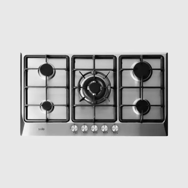 Encimera Acero Inoxidable Sole A Gas 86cm