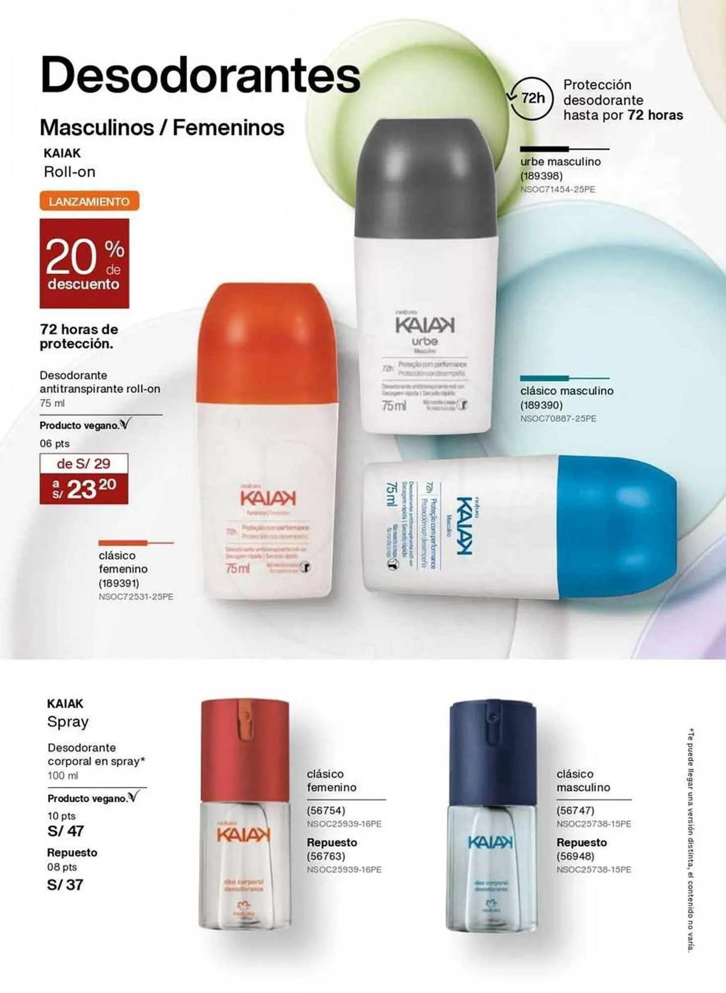 Catalogo de Catálogo Natura 22 de setiembre al 31 de octubre 2025 - Pag 126