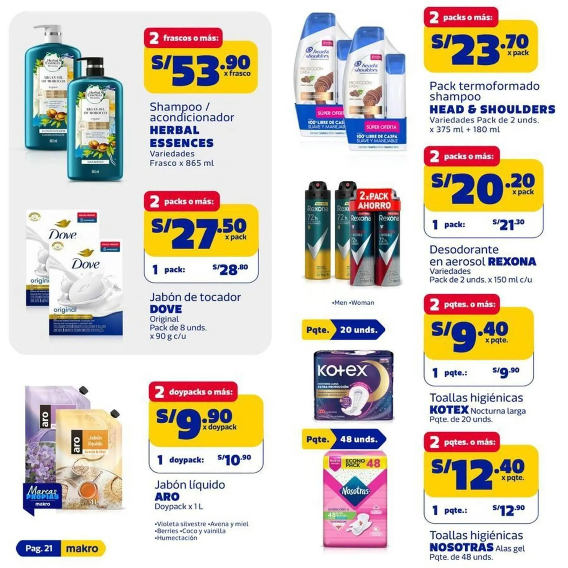 Catalogo de Catálogo Makro 9 de abril al 22 de abril 2026 - Pag 21