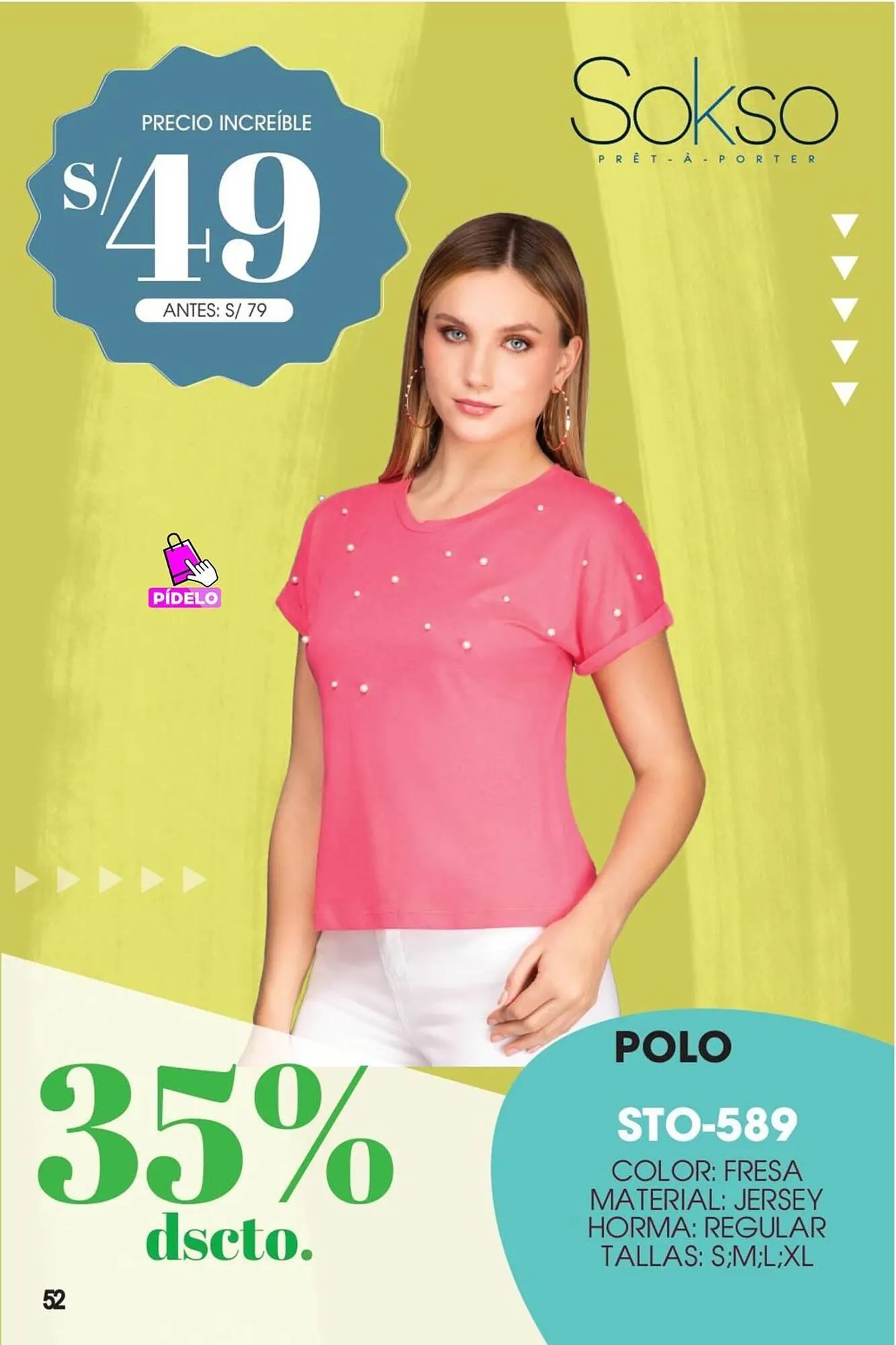 Catalogo de Catálogo Sokso 19 de marzo al 31 de marzo 2026 - Pag 52