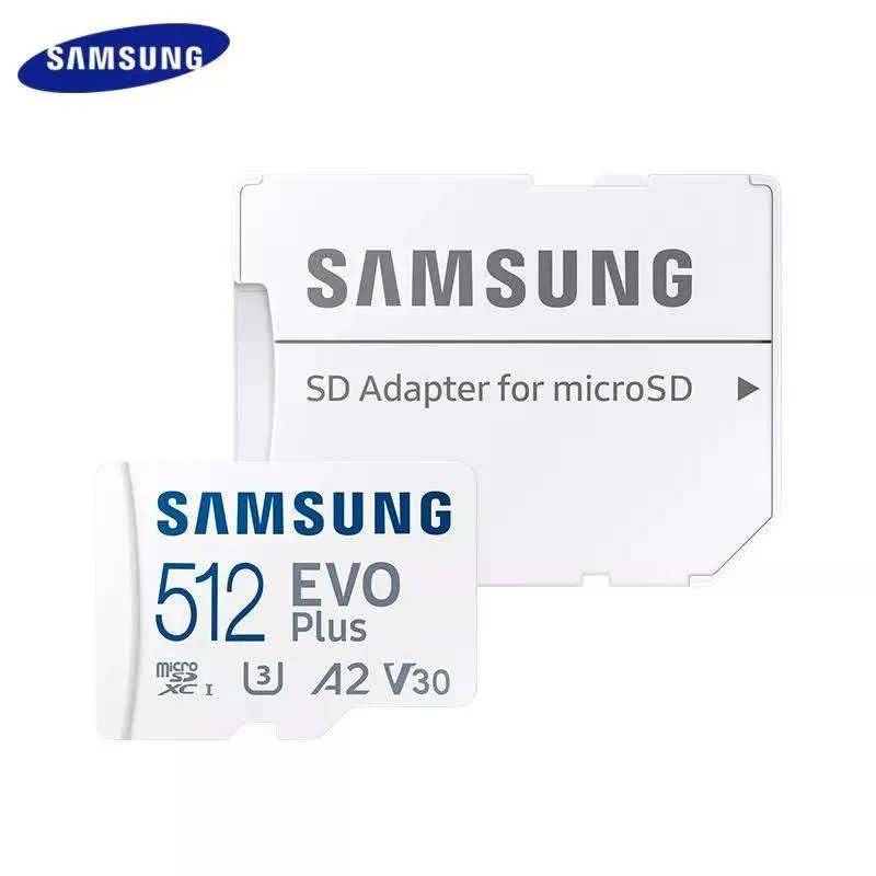 Tarjeta de memoria micro sd samsung evo plus 512 gb - Blanco