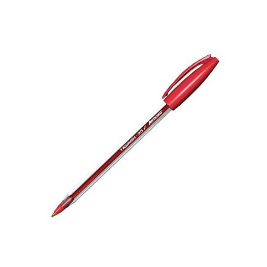 Boligrafo Artesco (Ar07071007) Trimax 35F Rojo
