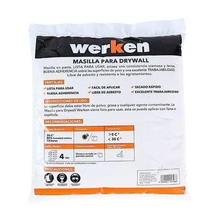 Masilla Drywall Bolsa 5Kg Werken