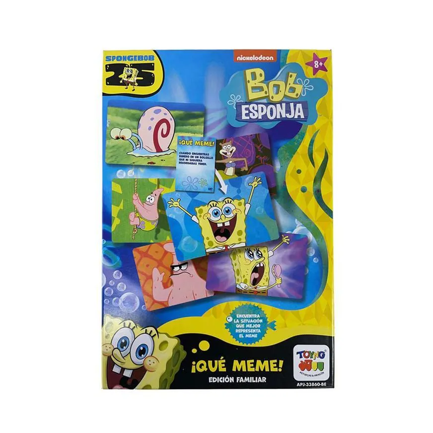 Juego De Mesa Bob Esponja ¡Qué Meme!