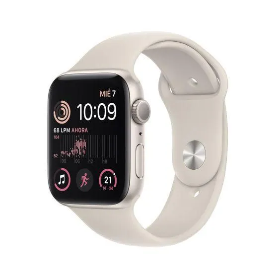Apple Watch SE (2da Gen) GPS 44mm Blanco Estrella