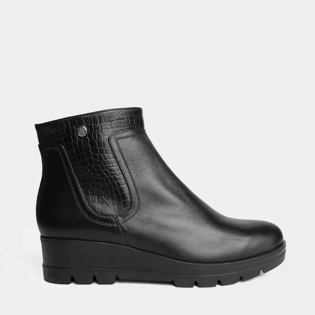 Botines Casuales Top Model Mujeres Tmo-Lk0024 Cuero