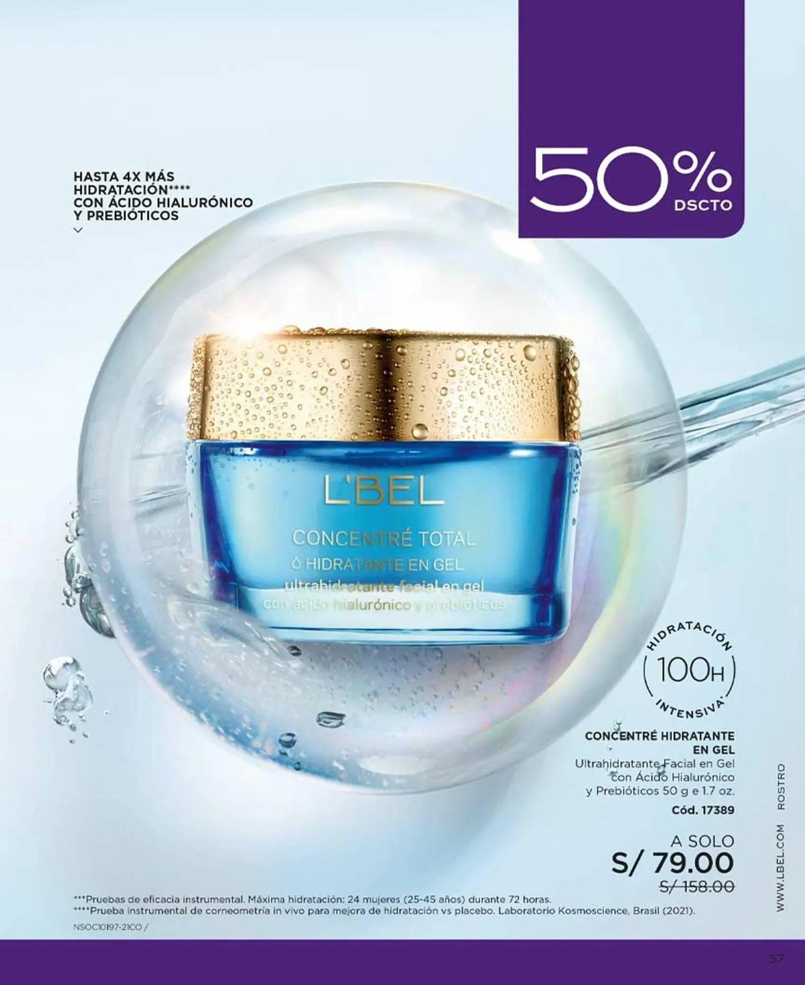 Catalogo de Catálogo L'Bel 30 de noviembre al 21 de enero 2024 - Pag 57