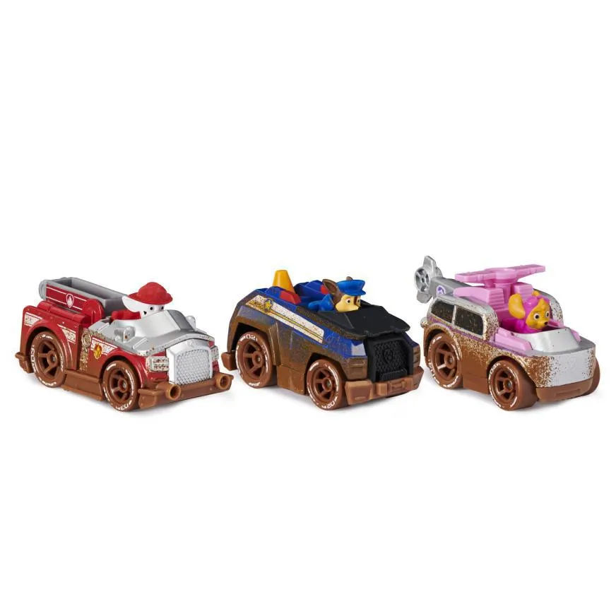 Vehículo Paw Patrol Die Cast X3