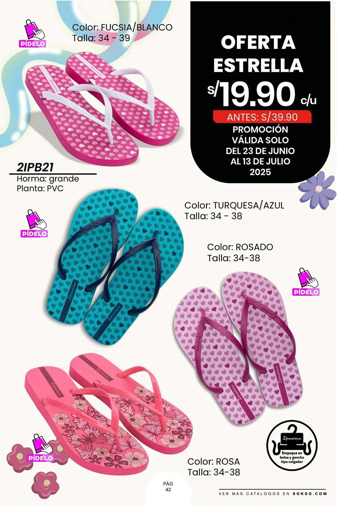 Catalogo de Catálogo Sokso 23 de junio al 13 de julio 2025 - Pag 42