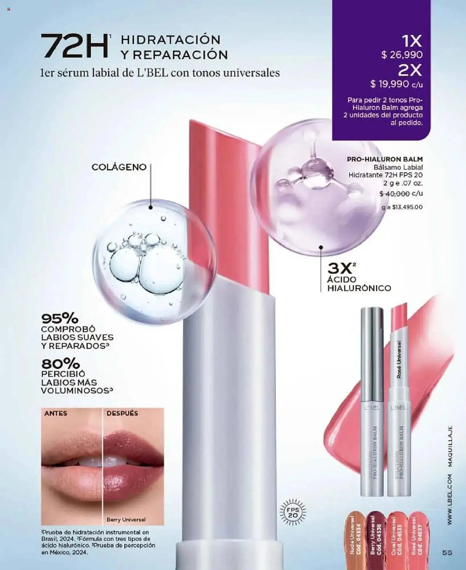 Catalogo de Catálogo L'Bel 5 de mayo al 31 de mayo 2025 - Pag 59