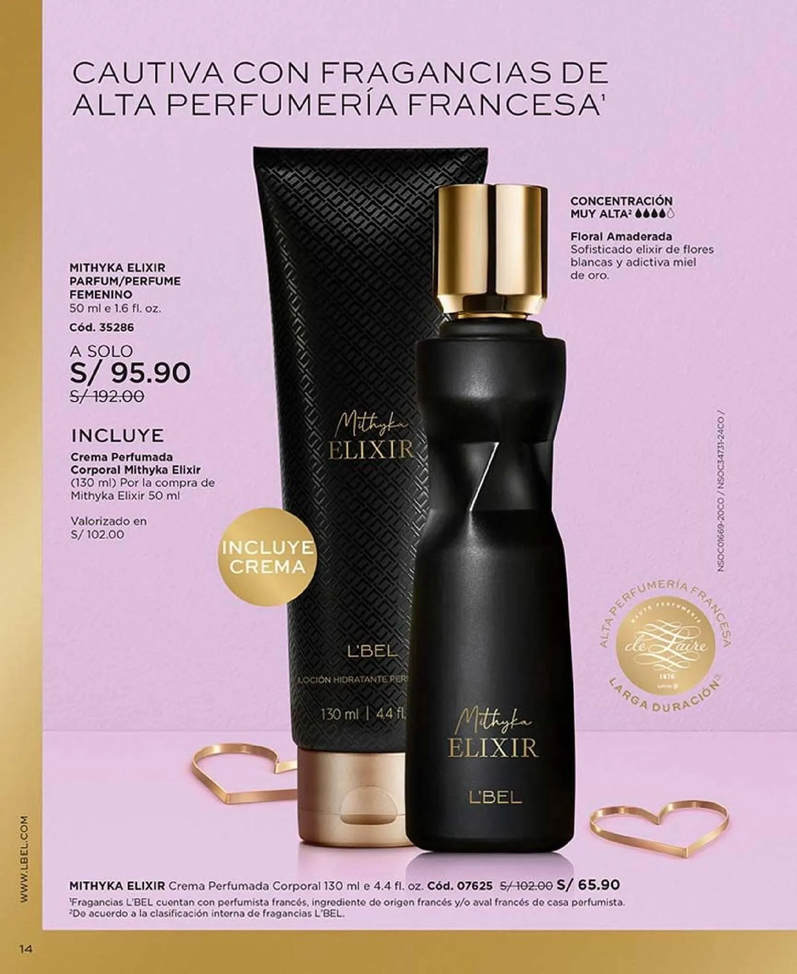 Catalogo de Catálogo L'Bel 1 de marzo al 31 de marzo 2026 - Pag 14