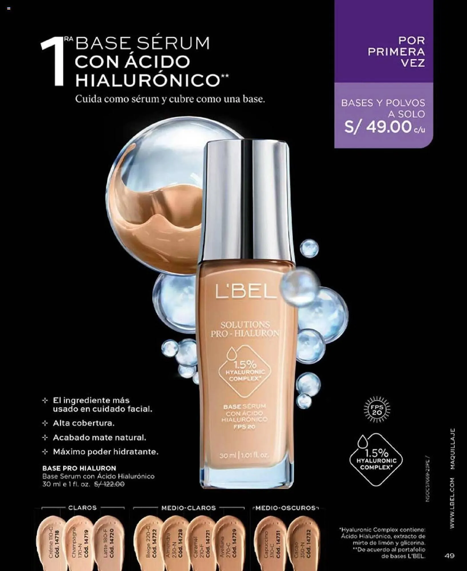 Catalogo de Catálogo L'Bel 3 de diciembre al 31 de diciembre 2023 - Pag 49