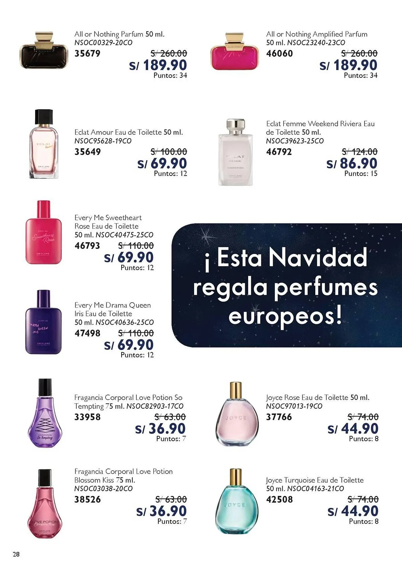 Catalogo de Catálogo Oriflame 6 de diciembre al 26 de diciembre 2025 - Pag 28