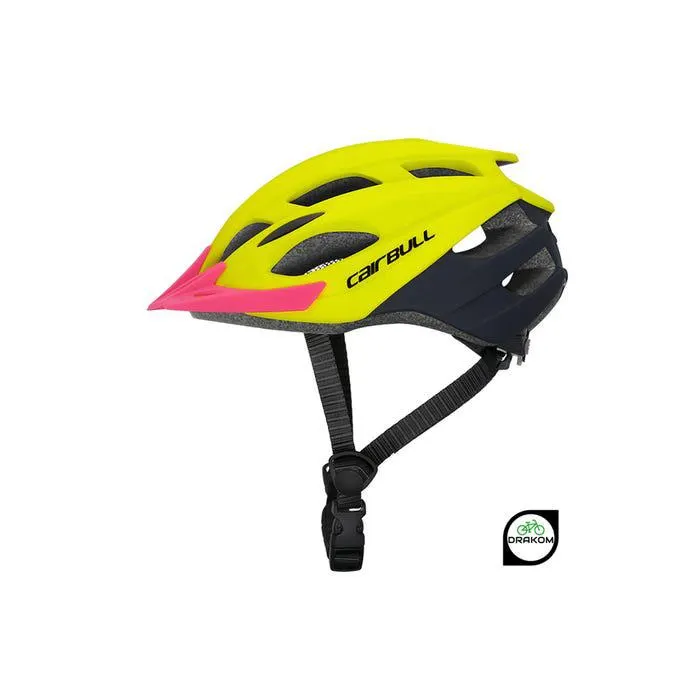 Casco Cairbull Rockride Neón Amarillo
