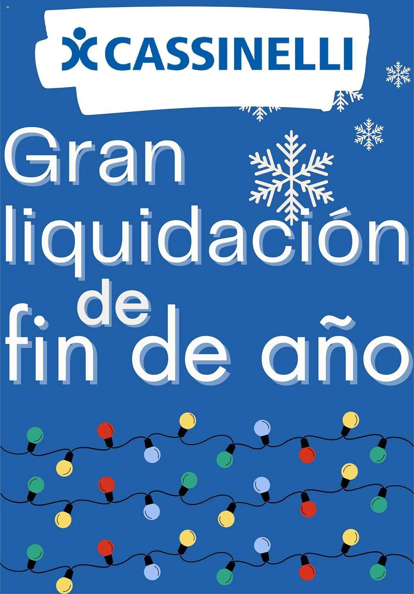Catalogo de Catálogo Cassinelli 12 de diciembre al 12 de enero 2024 - Pag 1