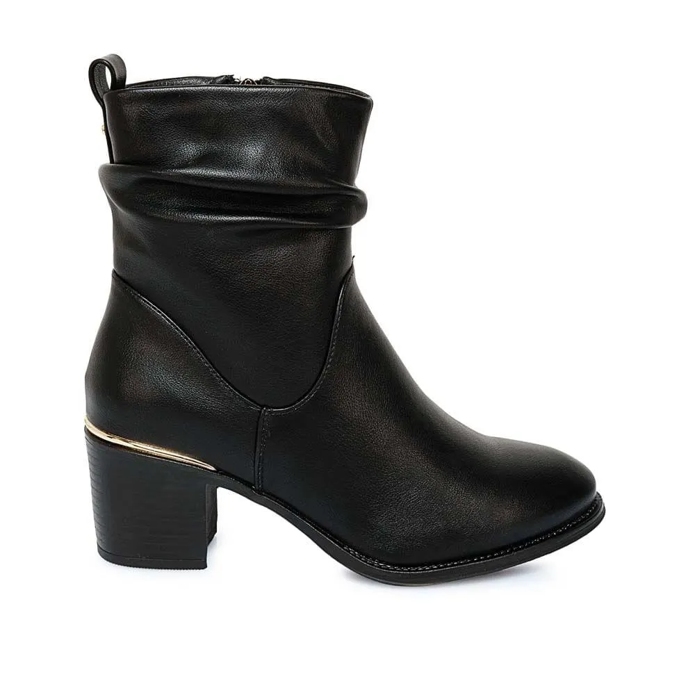 Botín Casual DAVI-2521 Negro ADV