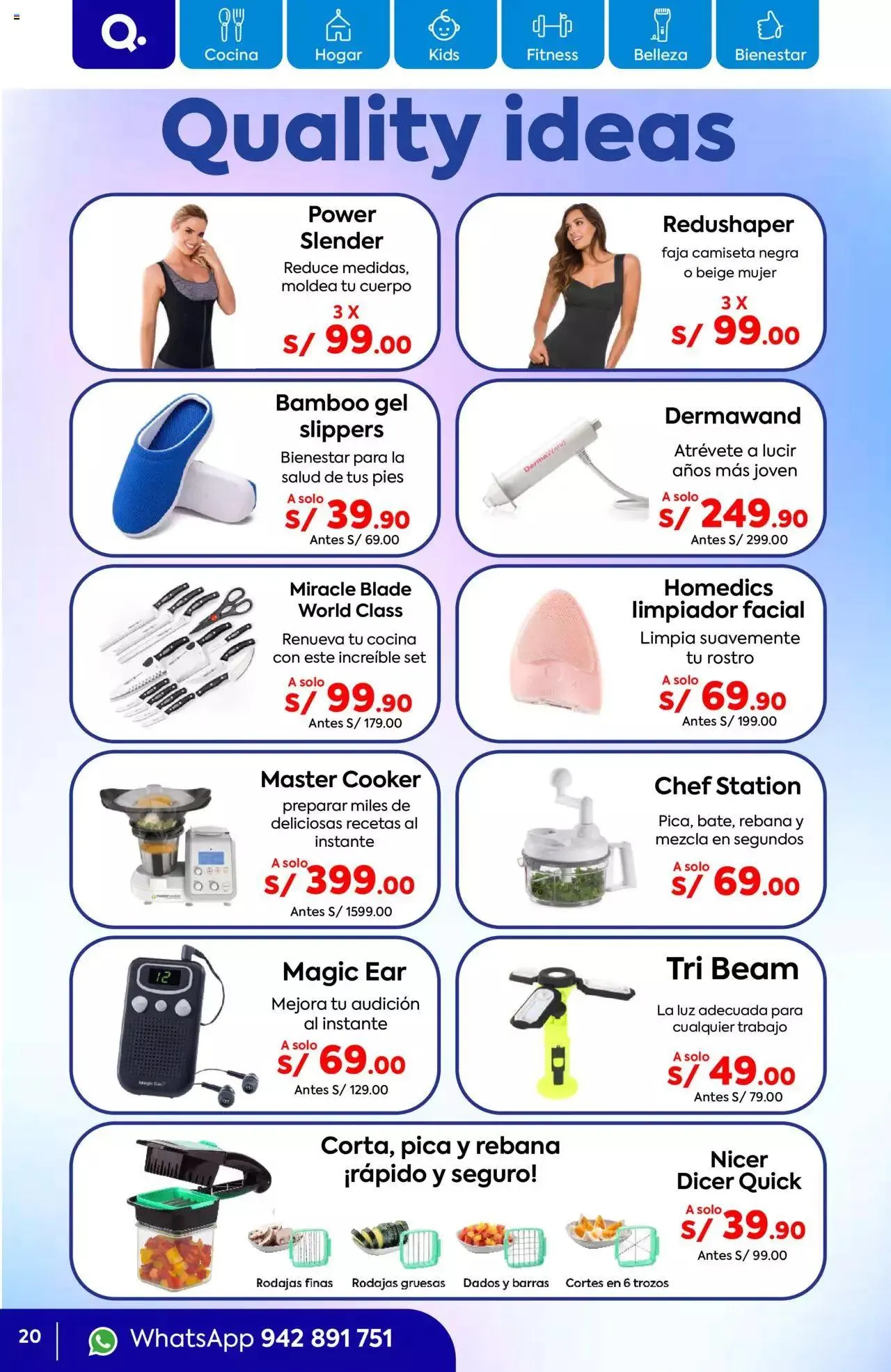 Catalogo de Catálogo Quality Products 11 de setiembre al 31 de diciembre 2023 - Pag 20