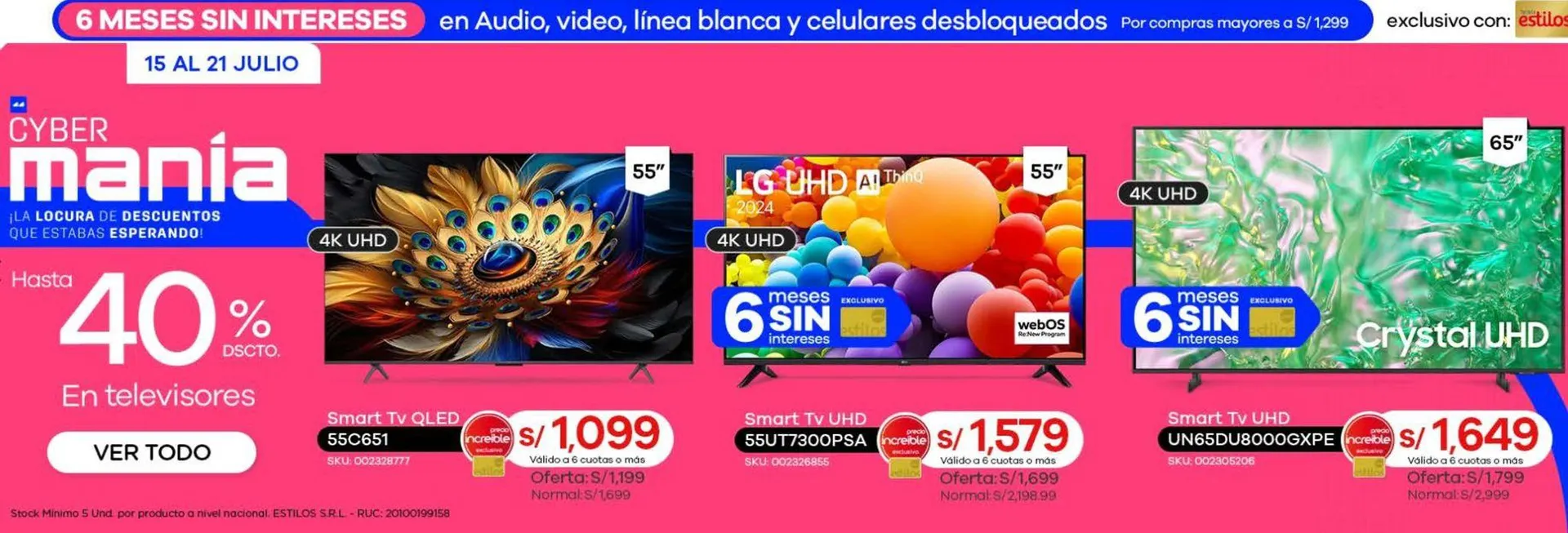 Catalogo de Cyber Manía 17 de julio al 21 de julio 2024 - Pag 4