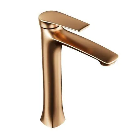 Mezcladora para Lavatorio Monocomando Orange Alta Montecarlo Rose Gold