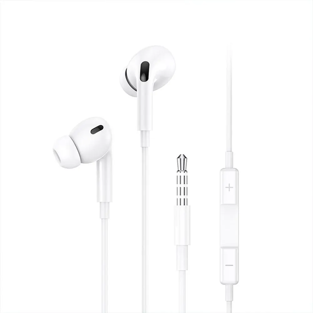 Audífono 3.5mm Hands Free de 1.2m Blanco