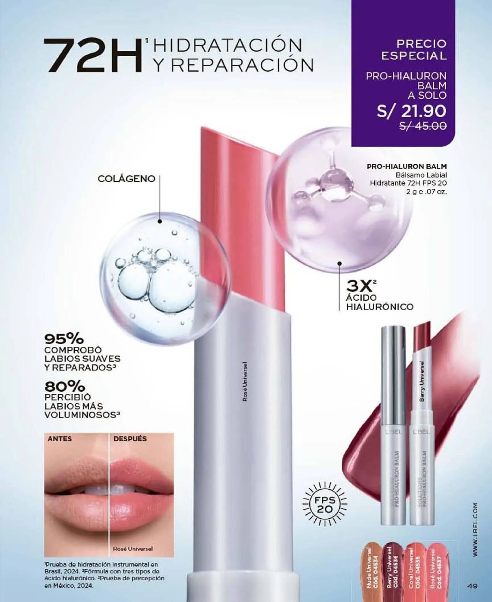 Catalogo de Catálogo L'Bel 1 de noviembre al 30 de noviembre 2025 - Pag 49