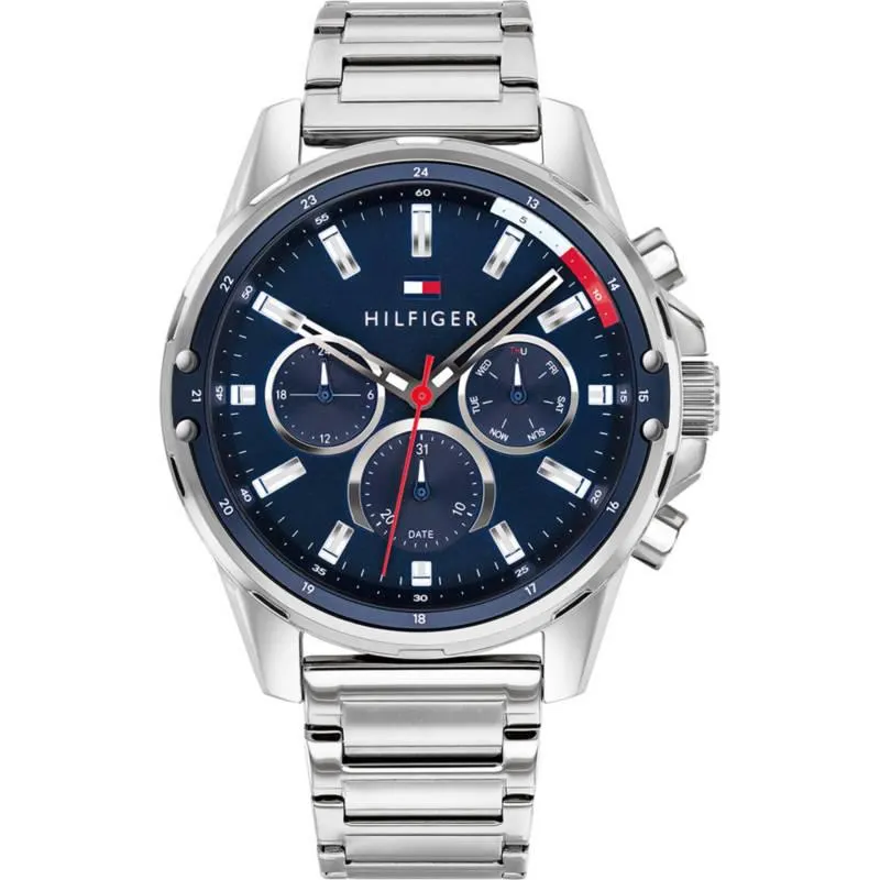Reloj Tommy Hilfiger Mason 1791788 Plateado