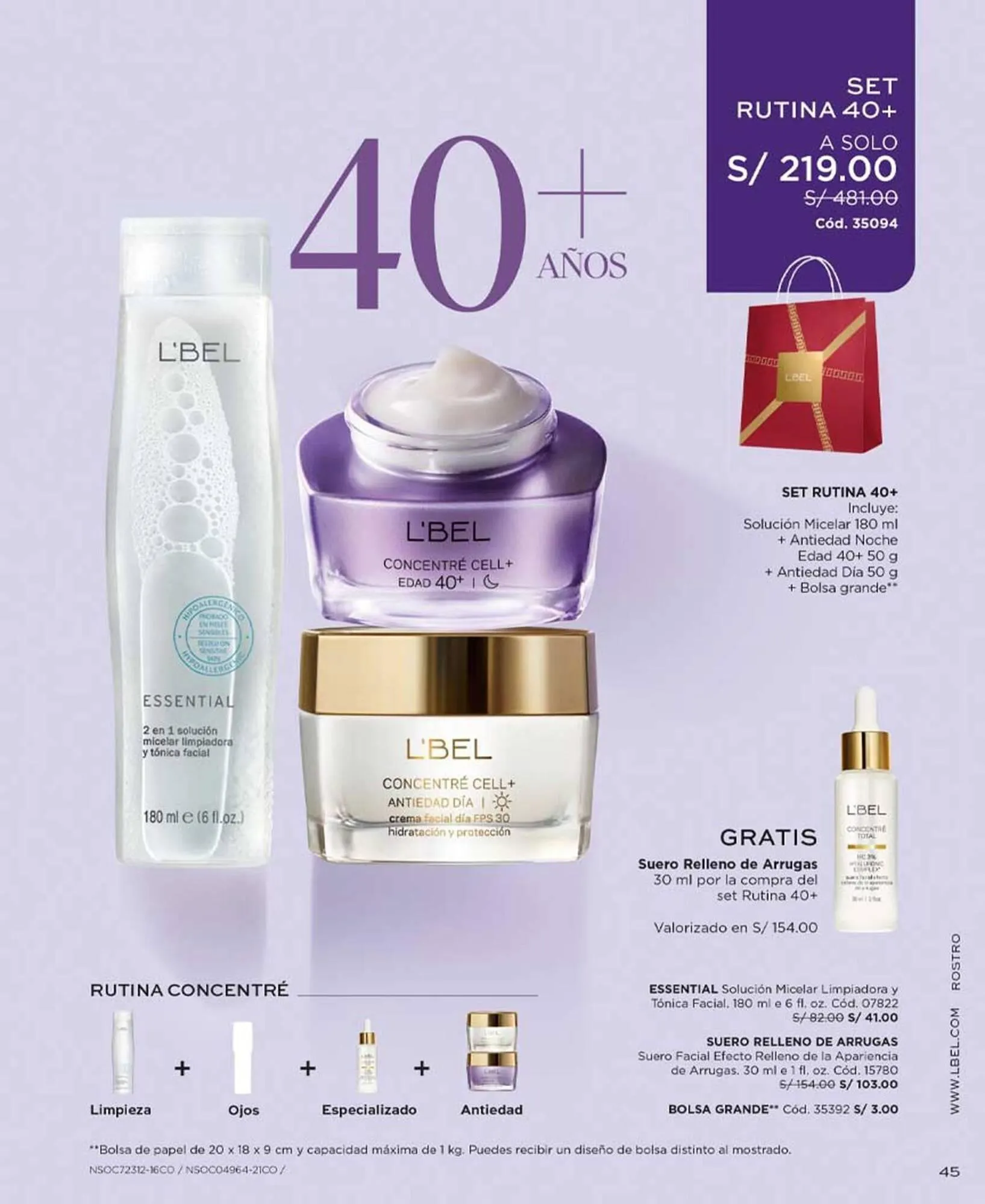 Catalogo de Catálogo L'Bel 30 de noviembre al 21 de enero 2024 - Pag 45