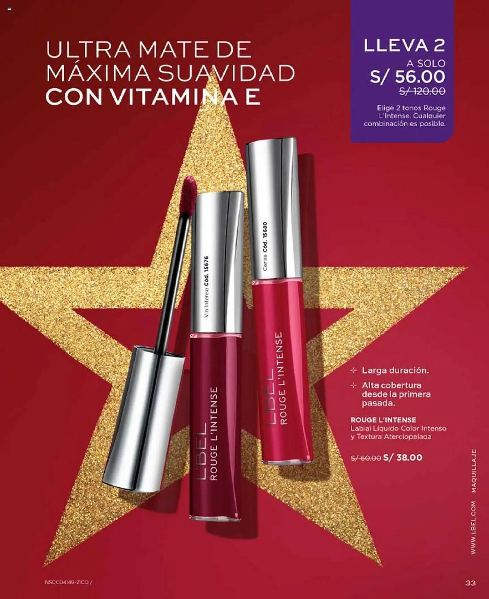 Catalogo de Catálogo L'Bel 3 de diciembre al 31 de diciembre 2023 - Pag 33