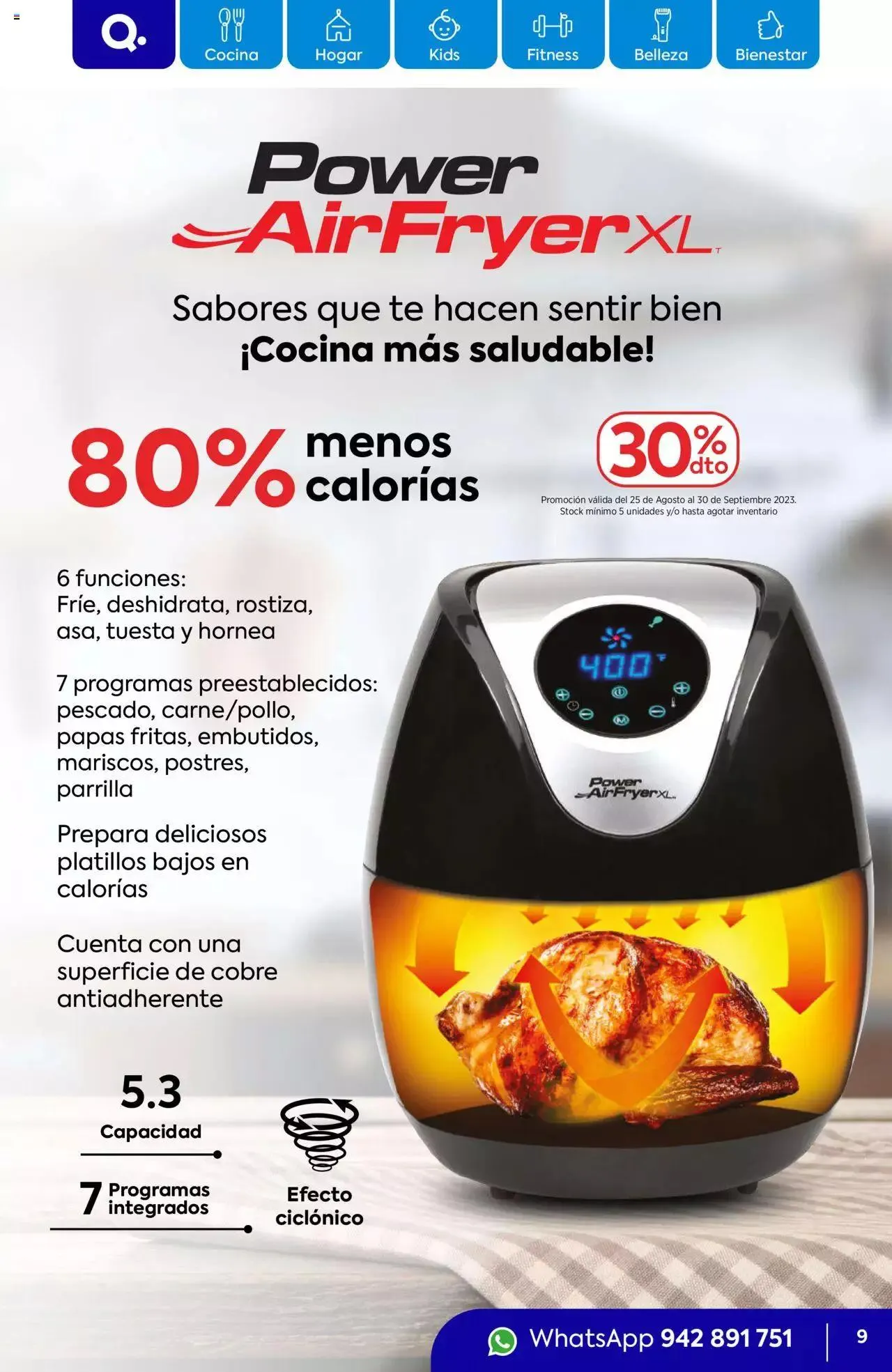 Catalogo de Catálogo Quality Products 11 de setiembre al 31 de diciembre 2023 - Pag 9