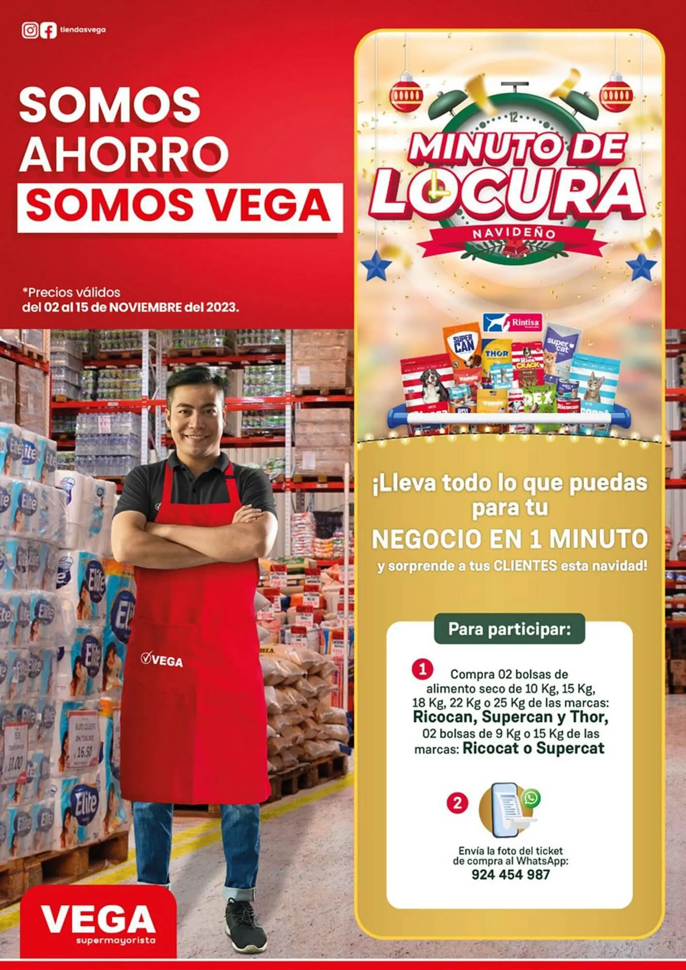 Catalogo de Catálogo Vega 9 de noviembre al 15 de noviembre 2023 - Pag 1