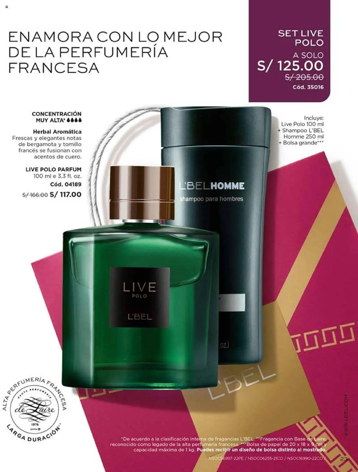 Catalogo de Catálogo L'Bel 18 de febrero al 10 de marzo 2024 - Pag 23