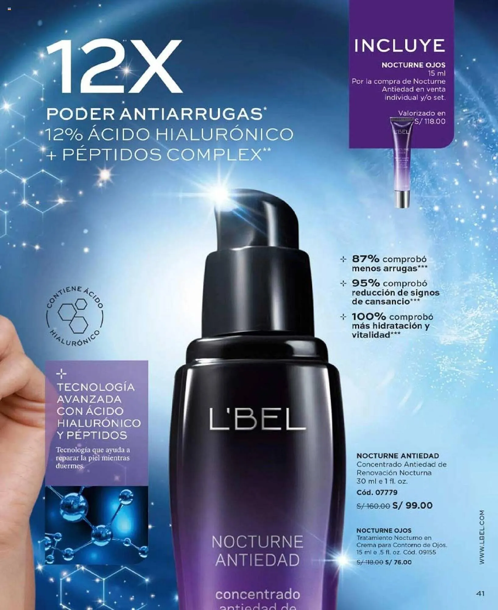 Catalogo de Catálogo L'Bel 20 de agosto al 5 de setiembre 2024 - Pag 41