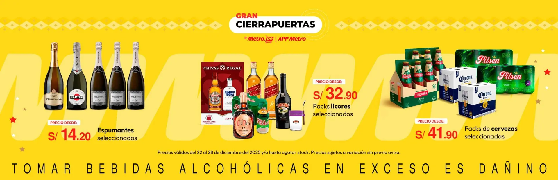 Catalogo de Catálogo Metro 22 de diciembre al 28 de diciembre 2025 - Pag 1