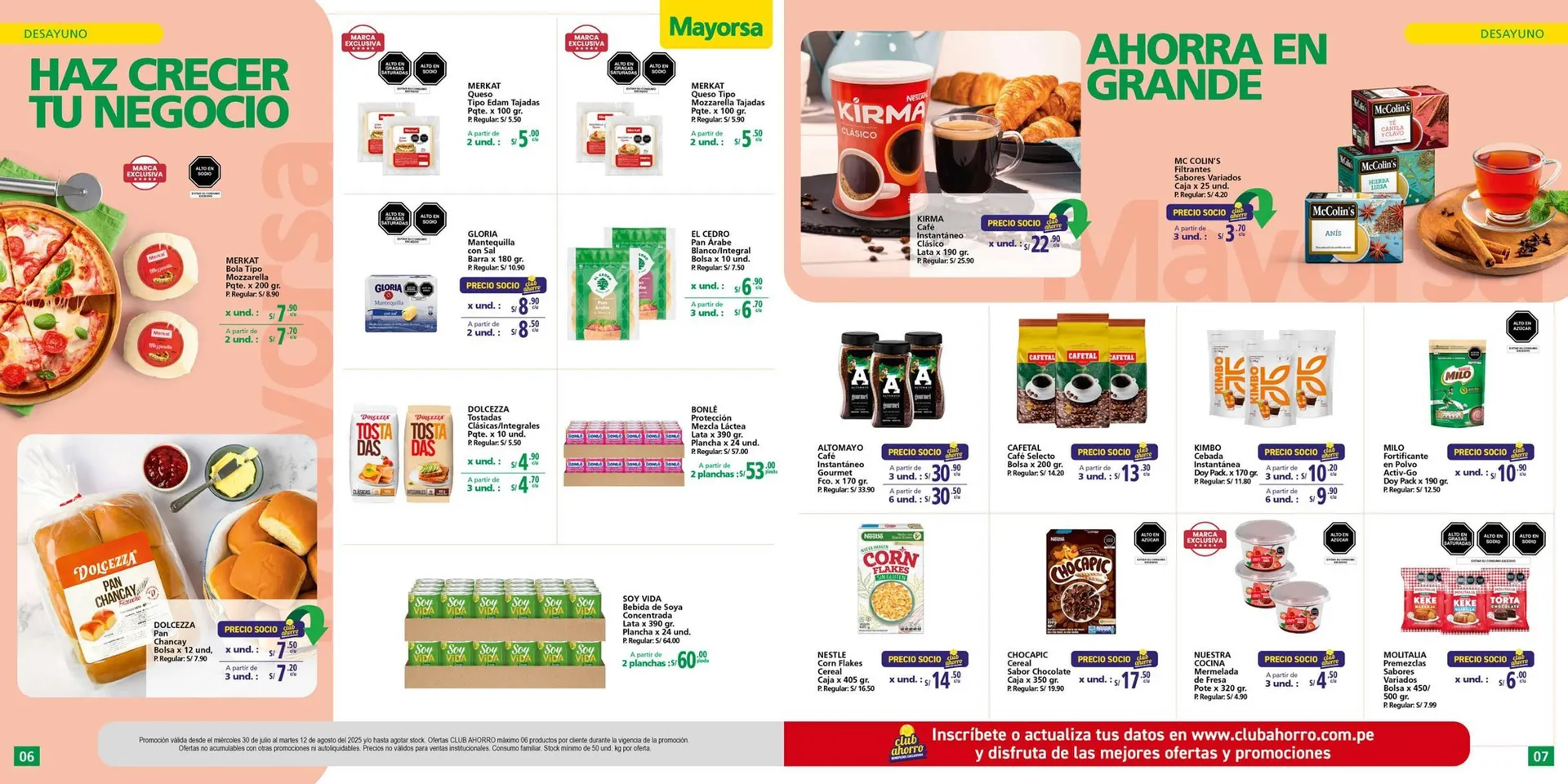 Catalogo de Catálogo Mayorsa 30 de julio al 12 de agosto 2025 - Pag 4