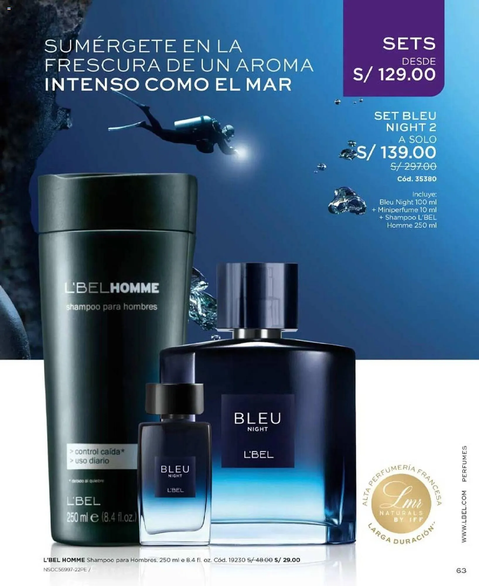 Catalogo de Catálogo L'Bel 1 de octubre al 31 de octubre 2024 - Pag 63